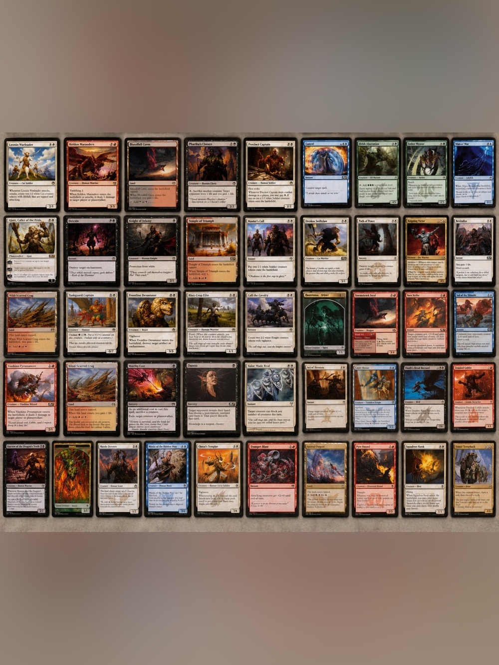 60pc magic the gathering cards. 

MTG7 , 8 , 9